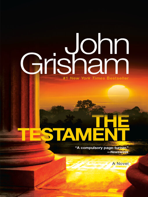 Détails du titre pour The Testament par John Grisham - Liste d'attente
